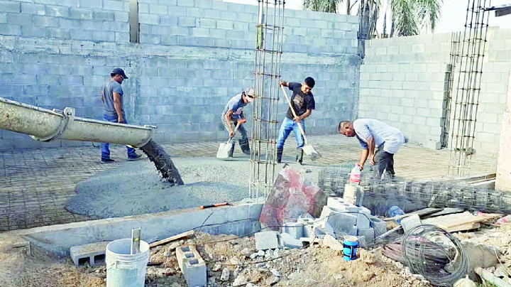Faltan hasta 400 albañiles en obras