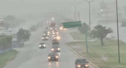 Fuertes tormentas refrescan la tarde en Nuevo Laredo; ¿hasta cuándo seguirán las lluvias?