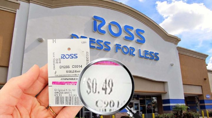 Ross Dress for Less: tiene en 49 centavos artículos de estas marcas