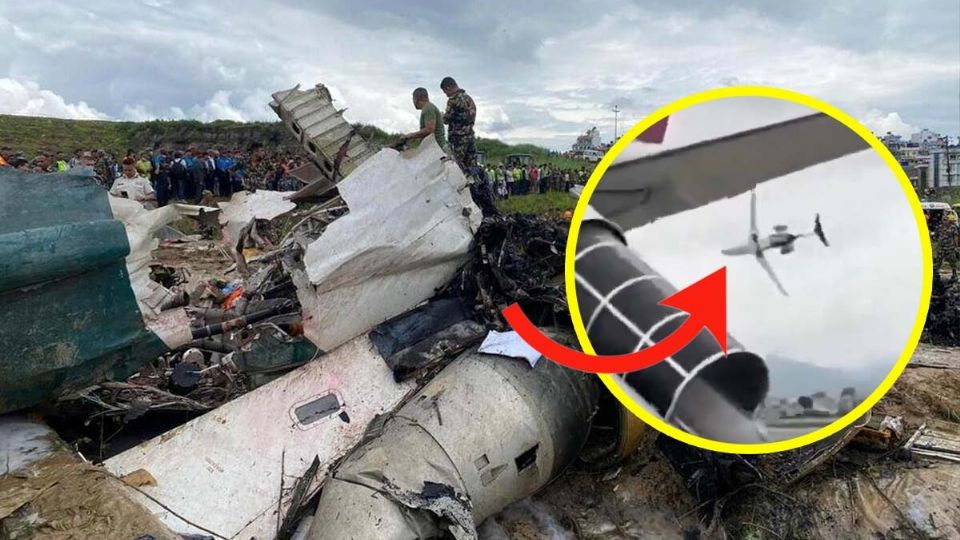 Solo el piloto sobrevivió en el accidente aereo