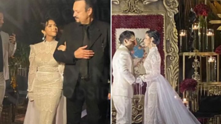 ¡Ángela Aguilar y Christian Nodal se casaron! Revelan fotografías de su boda secreta | IMÁGENES