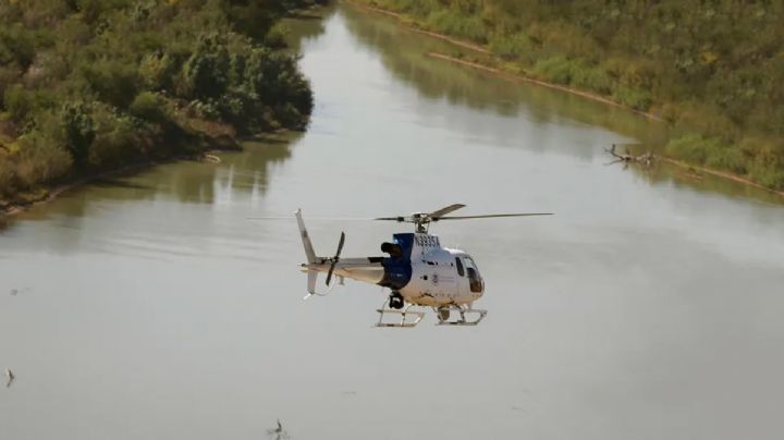 Cae helicóptero de la Border Patrol del lado mexicano del Río Bravo