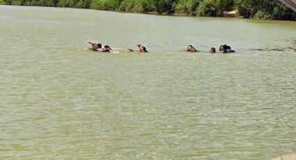 Mujer se ahogaba en el río Bravo, pero es rescatada por la Patrulla Fronteriza