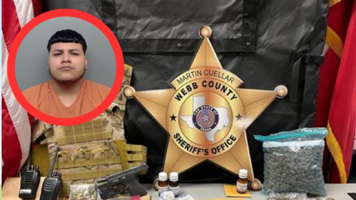 Arrestan a menor con pistola y drogas muy cerca de secundaria en Laredo