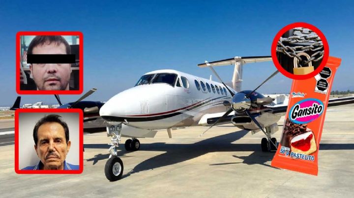 Estos objetos hallaron en la aeronave de 'El Mayo' Zambada y del hijo de 'El Chapo'