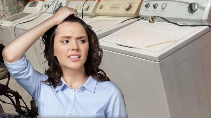 ¿Qué hacer si tu lavadora ya no la lava ni exprime? Prueba este truco