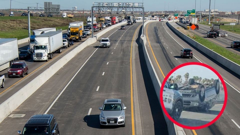 El percance provocó un gran congestionamiento vial, retrasando a los conductores en la vialidad