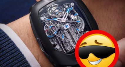 El lujoso reloj de Bugatti que cuesta más de 6 millones, ¡tiene un mini motor V16!