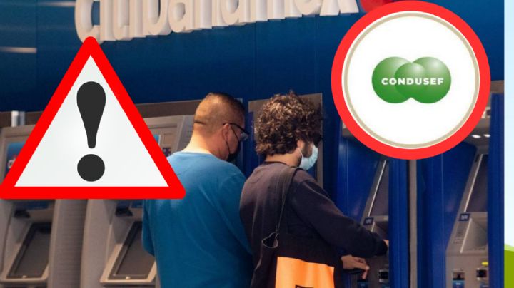 Banamex: alerta Condusef a clientes por cargos no reconocidos