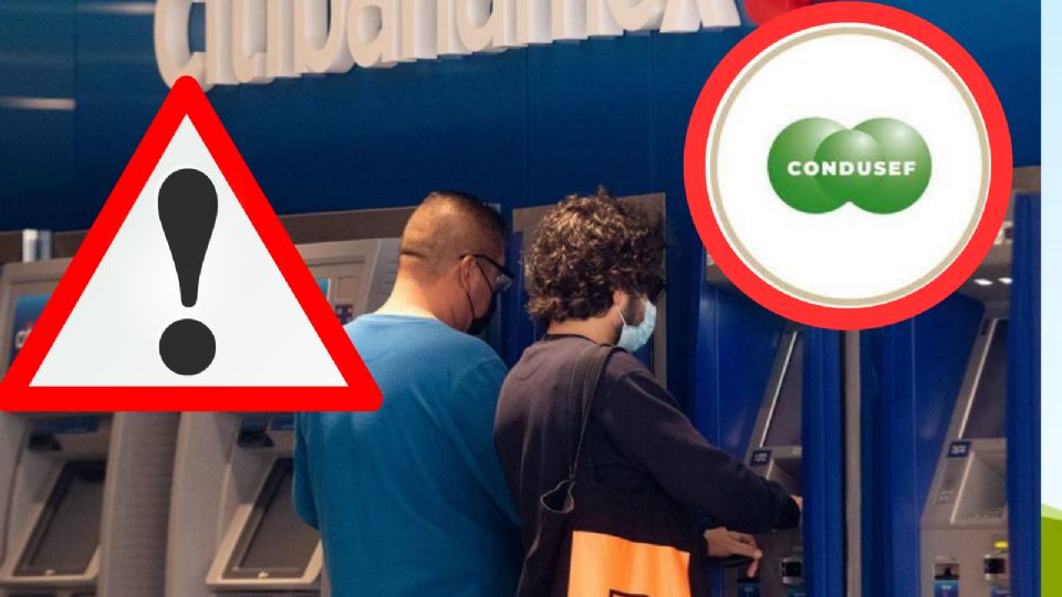 Banamex: alerta Condusef a clientes por cargos no reconocidos