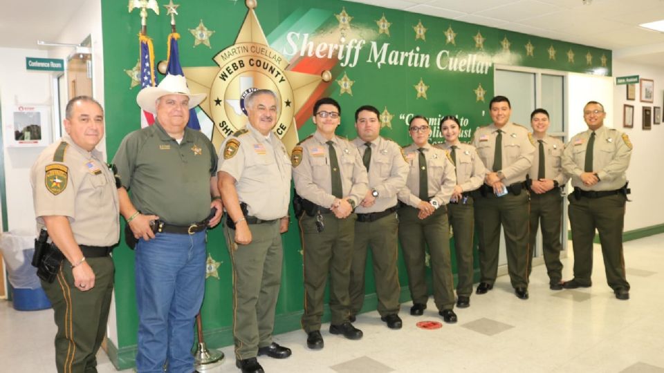 El Departamento del Sheriff del Condado de Webb ya cuenta con nuevos elementos