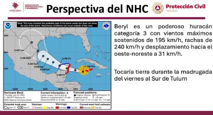 Protección Civil de Nuevo Laredo solicita a ciudadanía no caer en pánico por huracán Beryl