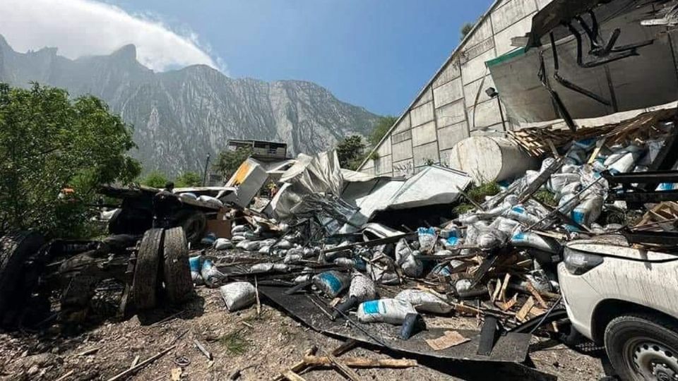 Accidenten en la Monterrey0-Saltillo