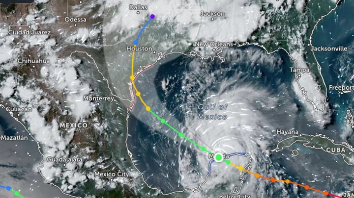 ¡Se salva Tamaulipas! Huracán Beryl se desvía hacia Texas