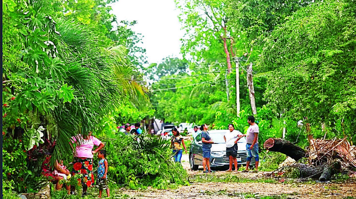 ¡Sólo fue el susto!... Beryl, daños menores