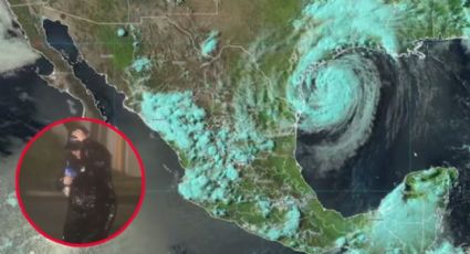 Huracán Beryl: reportera es sorprendida por el fenómeno en transmisión en vivo; así se vio | VIDEO