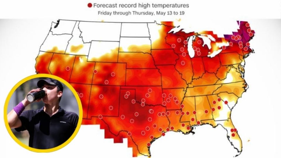 Este verano apunta a romper récors históricos de calor en la nación norteña de América, por lo que autoridades dieron recomendaciones para afrontar esta ola