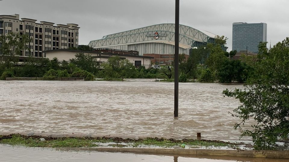 Beryl dejó inundaciones en Texas