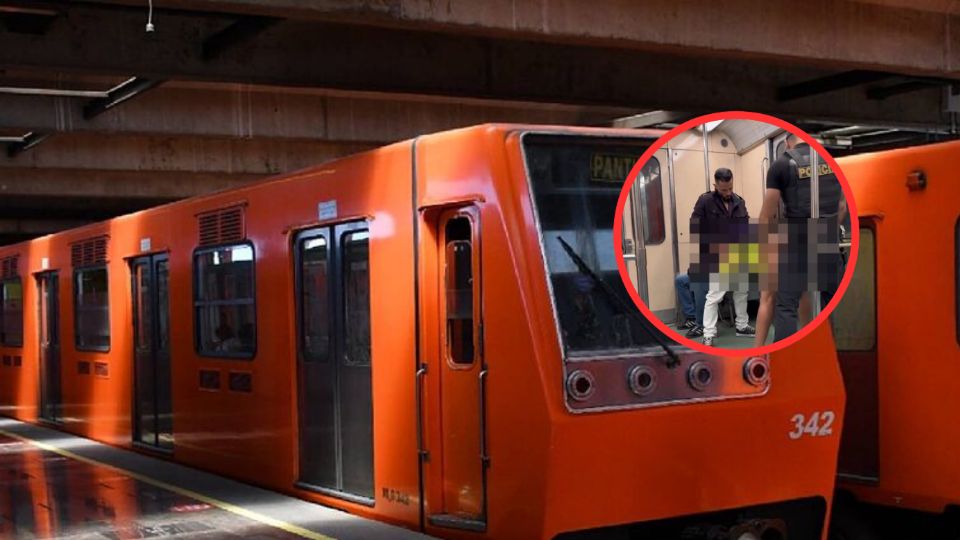 Luna Bella en el Metro de la CDMX