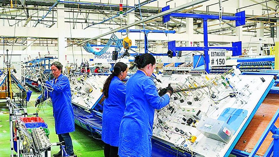 La industria manufacturera fue la que impulsó el crecimiento de la producción.