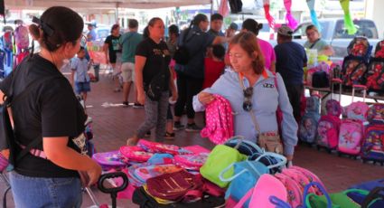 Acuden más de 3 mil personas al Bazar UNE 'Regreso a clases'