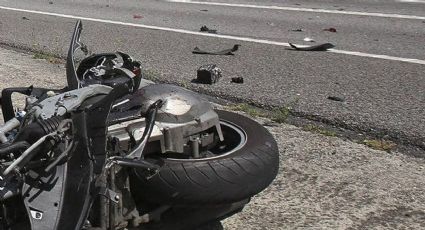 Derrapa 'chopper' en la carretera Monterrey-Saltillo y pierde la vida