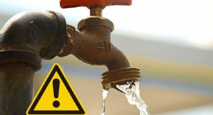 Comapa: servicio de agua potable es suspendido en esta colonia por trabajos en las líneas