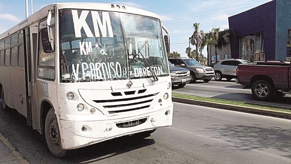 El servicio de transporte público es deficiente.