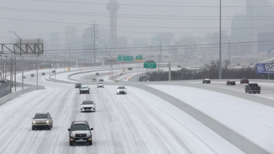 Posibilidad de nevadas en Texas.