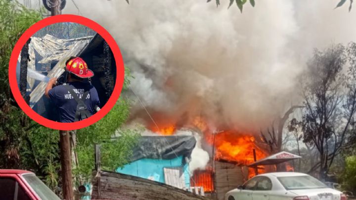 ¡Infierno en la Colonia Victoria! Llamas dejan sin hogar a mujer; solo quedaron cenizas