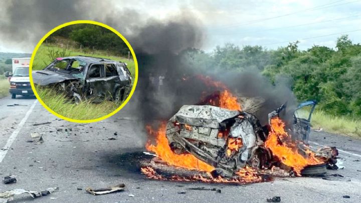 Fatal carreterazo en la Victoria-Matamoros deja al menos tres muertos
