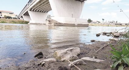 Sorprende el bajo nivel del río Bravo