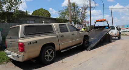 Avanza programa municipal de deschatarrización; retiran más de 500 vehículos en un mes