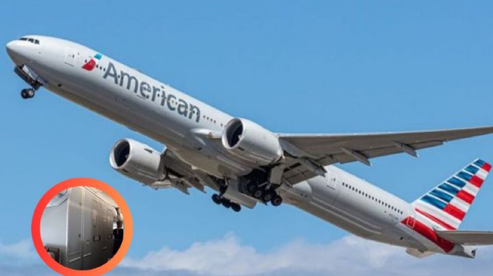 Pasajero drogado desata caos al intentar abrir la puerta del avión | VIDEO