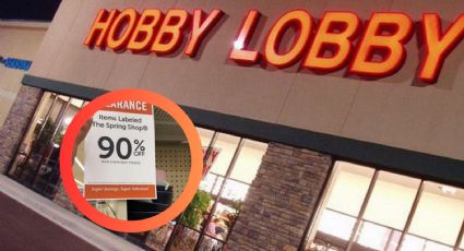 Hobby Lobby remata mercancía hasta con 90% de descuento; estos son los artículos