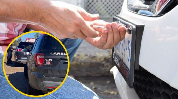 Policía de Laredo pide a ciudadanos cuidar sus autos; robo de placas está a la alza