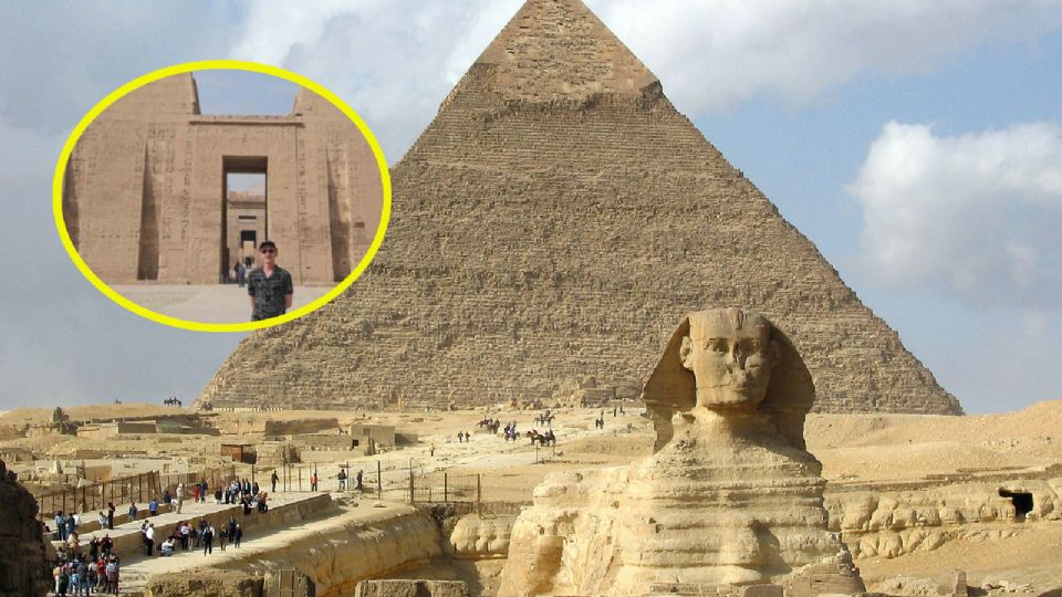 Tremenda sorpresa se llevó un viajero en Egipto