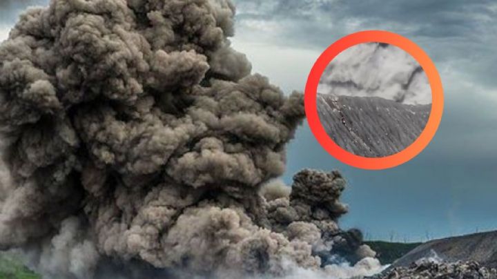 Turistas buscaban hacer cumbre en cráter y casi mueren; volcán hace erupción | VIDEO