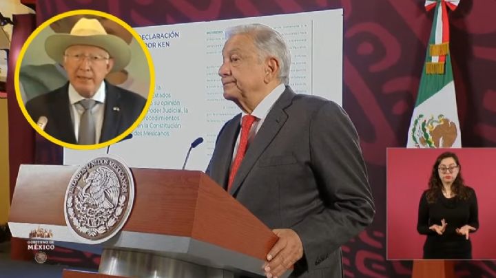 AMLO critica declaraciones del embajador Ken Salazar: 'no toleraremos injerencismos extranjeros'