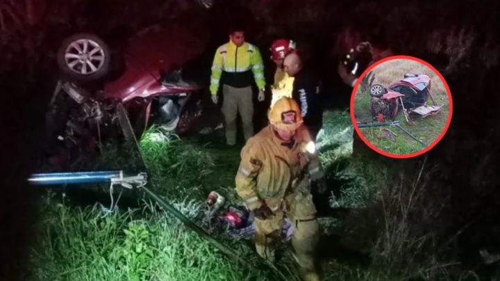 Tres personas muertas fue el saldo de accidente vehicular en carretera