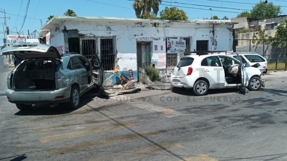 El aparatoso accidente se registró en la colonia San Rafael