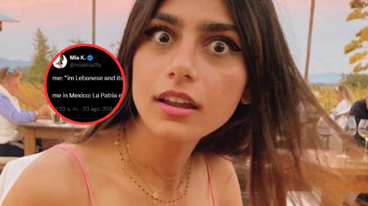 Mia Khalifa habla de México en X y desata reacciones en redes sociales