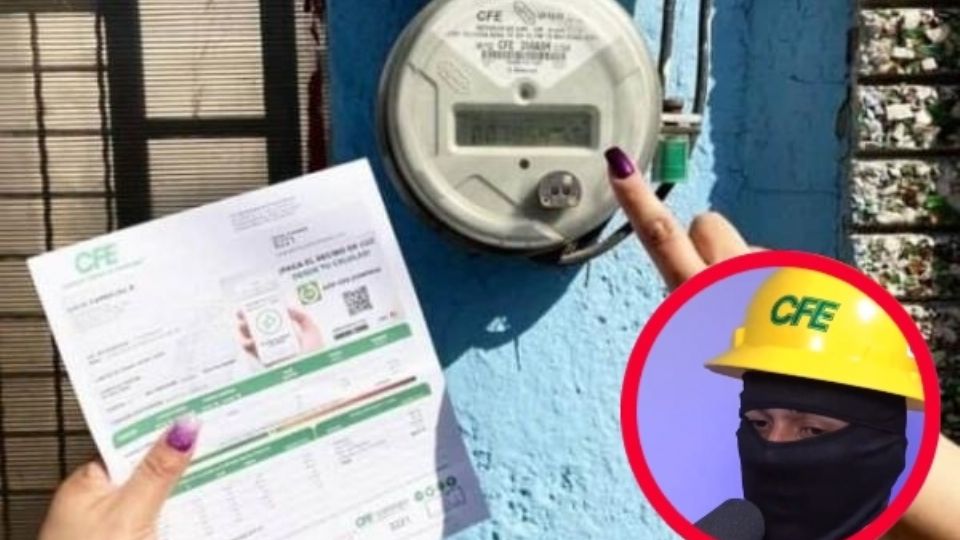 El trabajador dio a conocer las multas que pueden poner por colgarse del servicio eléctrico sin pagar la debida cuota