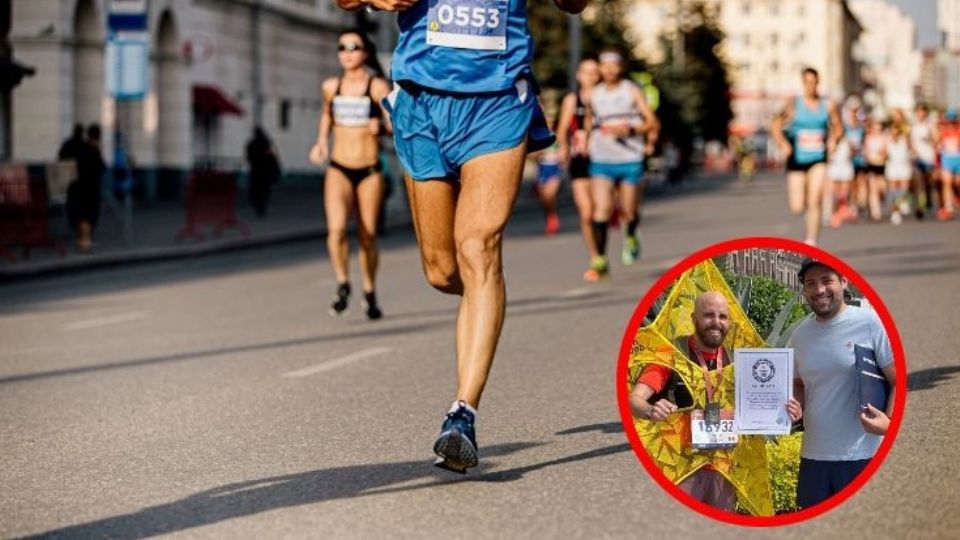 La hazaña se llevó a cabo en el Maratón de CDMX.