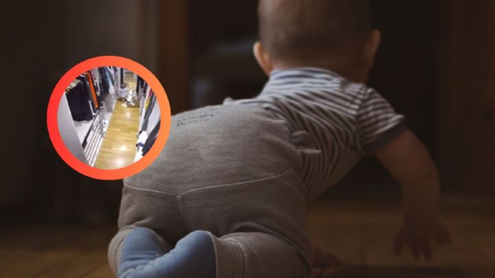 Bebé de famoso futbolista se salva de un accidente; madre evita la tragedia | VIDEO