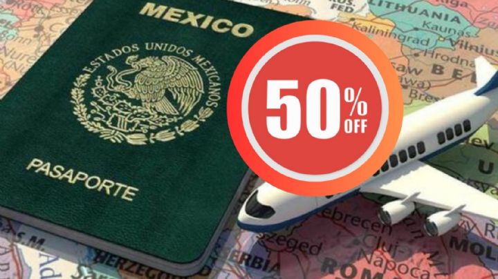 Pasaporte mexicano con 50% de descuento en septiembre para quienes cumplan estos requisitos