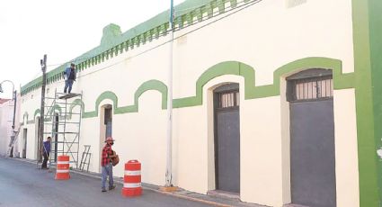 Dan colorido al Centro Histórico de Nuevo Laredo