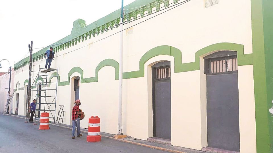 El Centro Histórico luce una remoción que llama la atención.