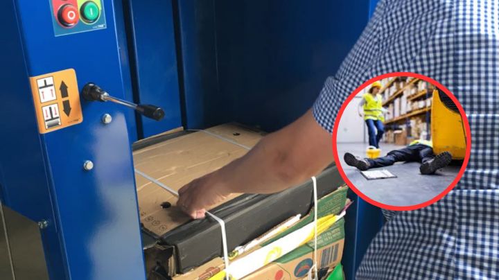 Máquina de prensado atrapa la extremidad de un joven en Saltillo