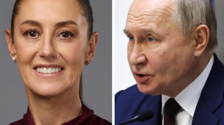 Claudia Sheinbaum invita a Vladimir Putin a su toma de protesta como presidenta de México